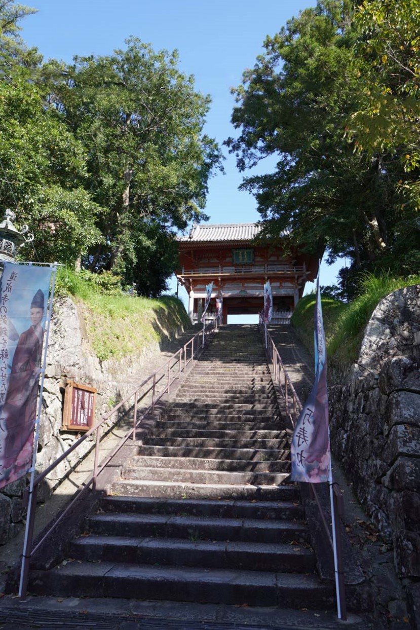 逸見万寿丸生誕七百年を祝う「道成寺」を訪ねる